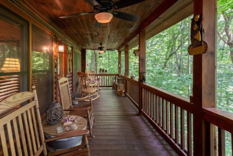 Villa Mountain Spirit Cabin - Fireplace And Hot Tub Blue Ridge Exterior foto