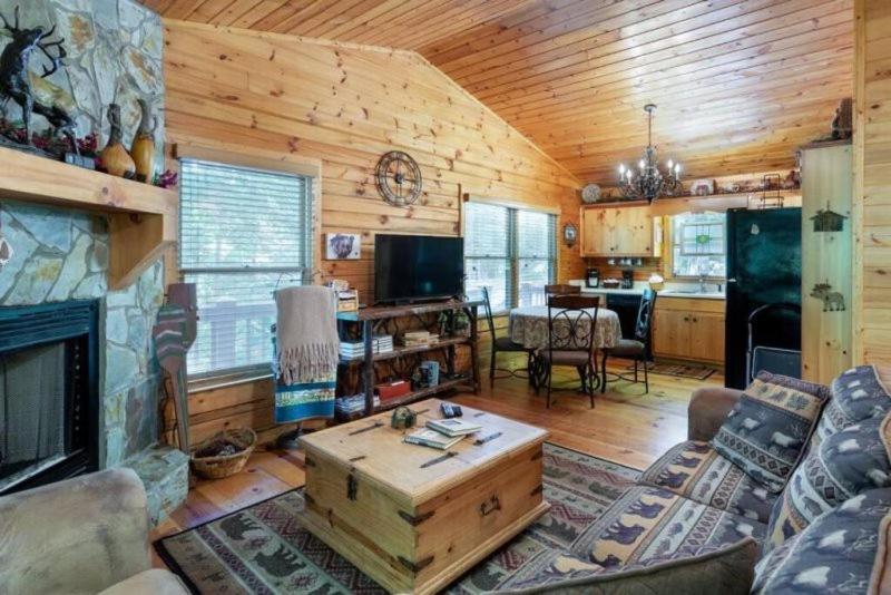 Villa Mountain Spirit Cabin - Fireplace And Hot Tub Blue Ridge Exterior foto