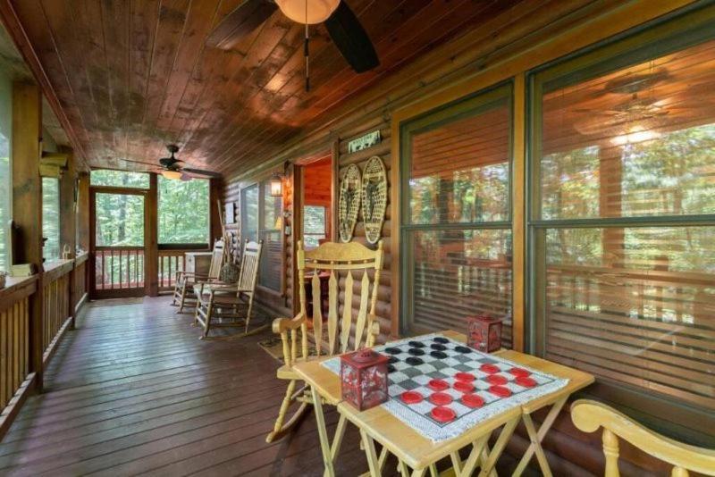 Villa Mountain Spirit Cabin - Fireplace And Hot Tub Blue Ridge Exterior foto
